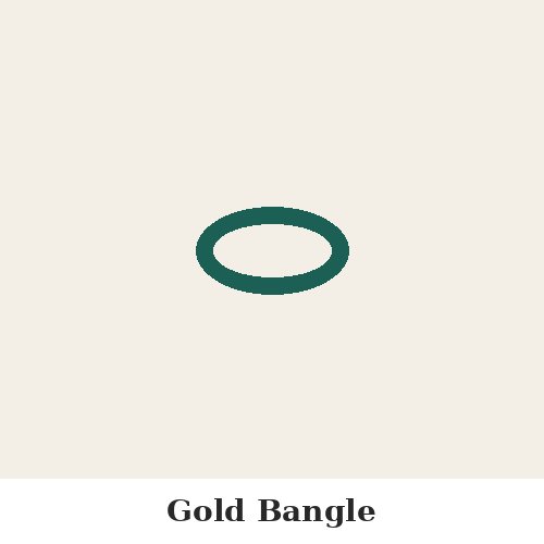 Gold Bangle