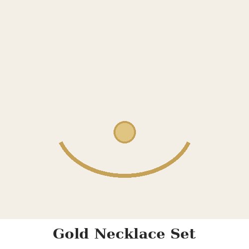 Gold Necklace Set